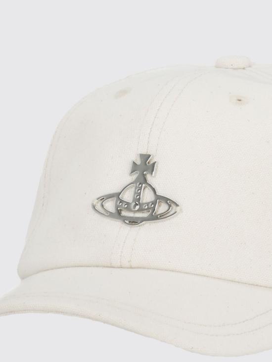 26SS 비비안웨스트우드 모자 81020026W01BR B401 Cream - VIVIENNE WESTWOOD