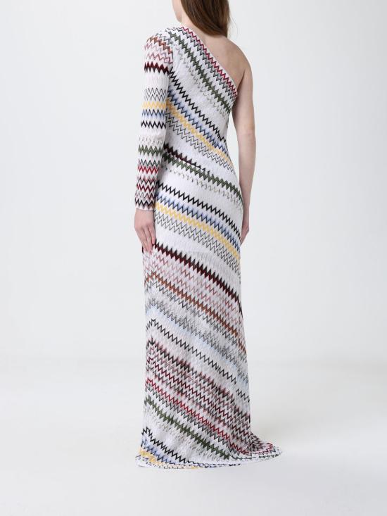 26SS 미소니 롱 원피스 DS26SG1RBR0150 S01K2 White - MISSONI