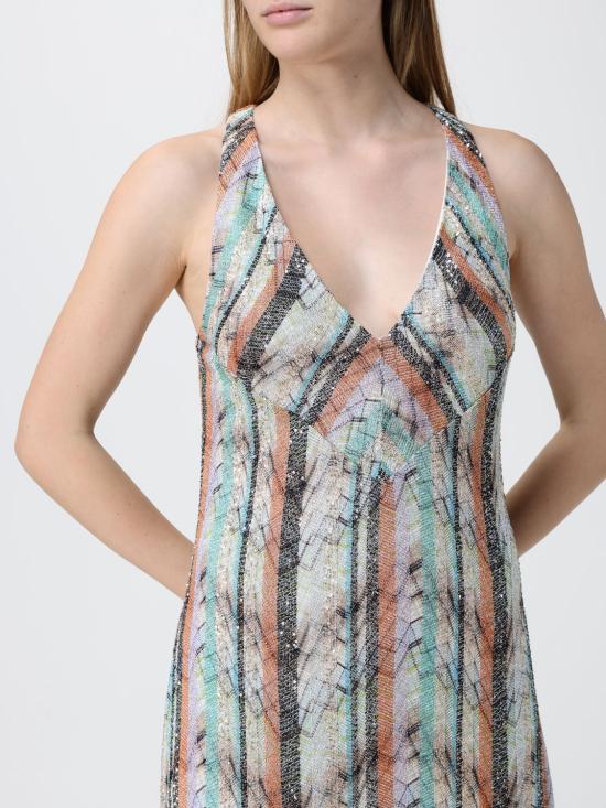 26SS 미소니 롱 원피스 DS26SG0PBC005Z S01K3 White - MISSONI