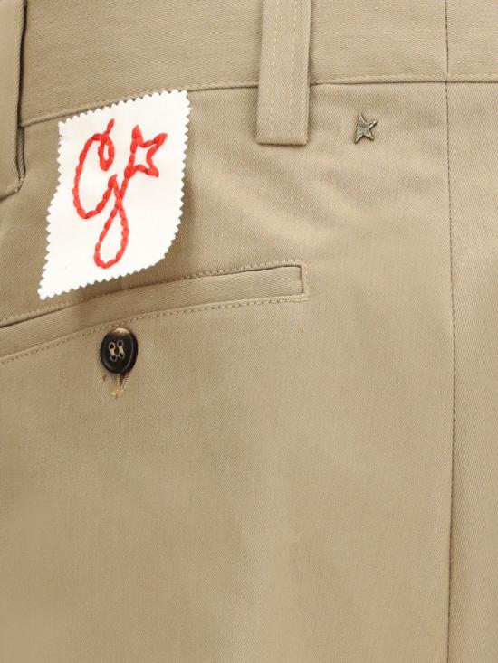 26SS 골든구스 팬츠 GMP01190P000786 15369 Kaki - GOLDEN GOOSE