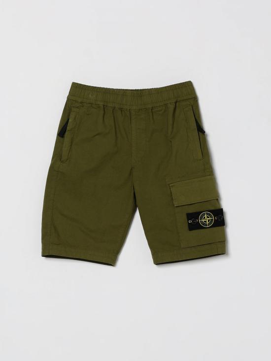 26SS [키즈] 스톤 아일랜드 쇼츠/버뮤다 L100003S0001 V0058 Green