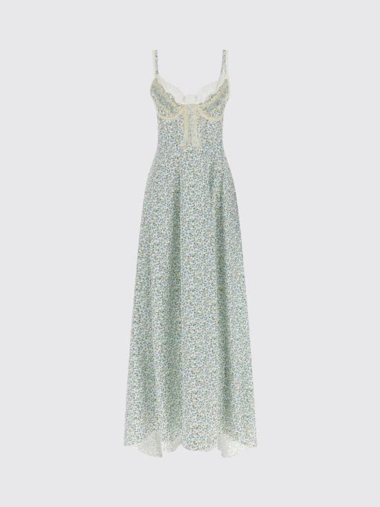 26SS 에르마노 설비노 롱 원피스 D482Q375APXWE S4837 Multicolor - ERMANNO SCERVINO