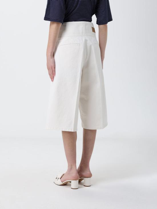 26SS 아미 코튼 랩드 벨티드 버뮤다 쇼츠 FSO840DE0126 136 Beige - AMI