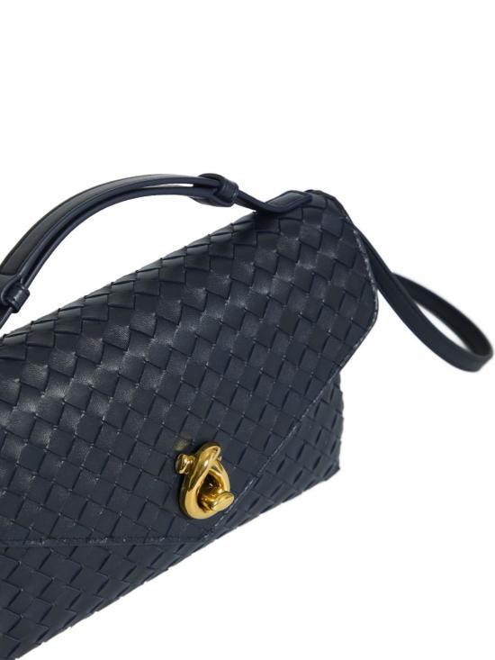 26SS 보테가베네타 노트 락 크로스바디백 817191 V08Z04338 Blue - BOTTEGA VENETA