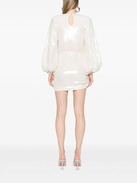25FW 로테이트 미디 원피스 112873 857 White - ROTATE