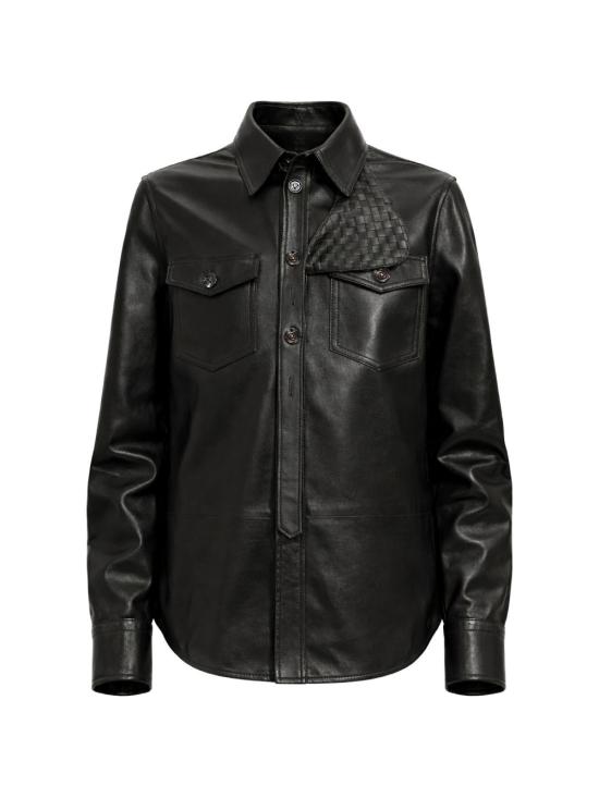 26SS 보테가베네타 셔츠 870161 V61D01010 Nero