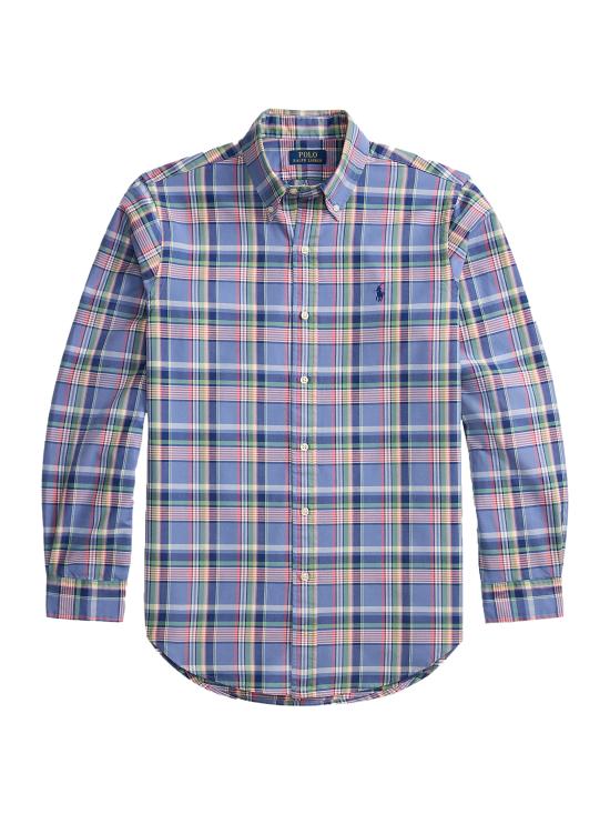 26SS 랄프 로렌 긴팔 셔츠 710922273 005 Blu