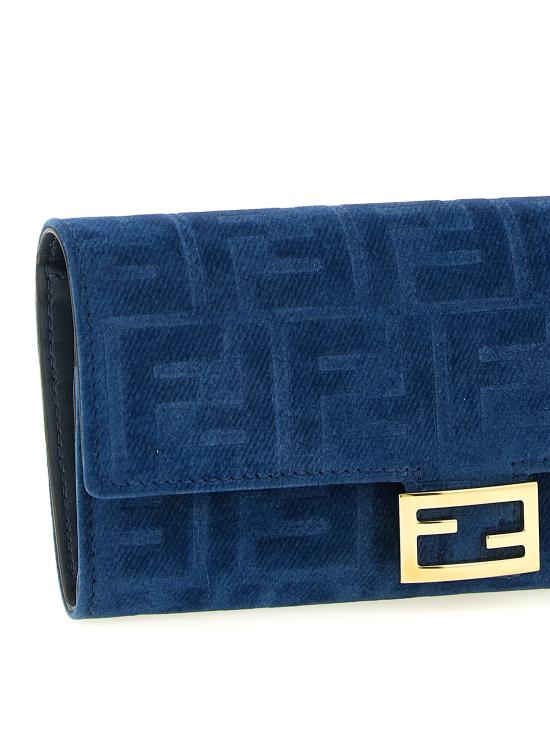 26SS 펜디 장지갑 8M0365 AW5H F1UJW BLUE DOM - FENDI