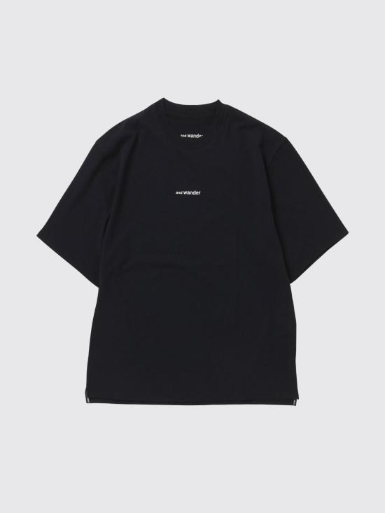 26SS 앤드원더 반팔 티셔츠 5746964035010 BLACK DOM - AND WANDER