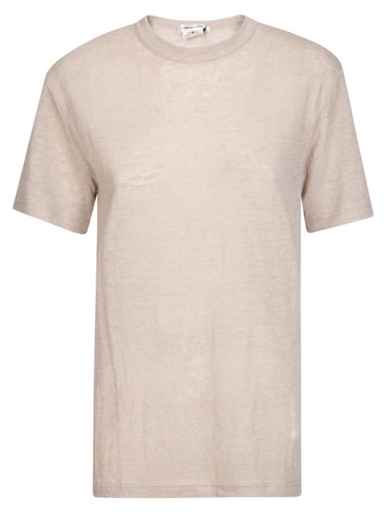 26SS 꼼데가르송 반팔 티셔츠 GQ T002 S26 1 ECRU DOM