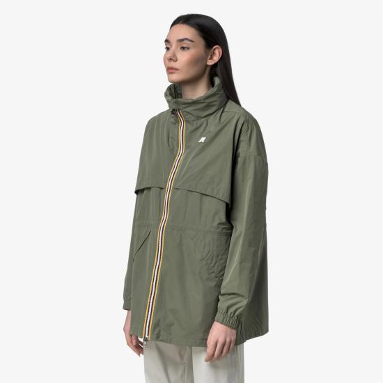 26SS 까웨 자켓 K6132PW V15 GREEN LICHEN - K-WAY