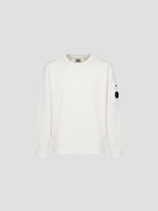 26SS 씨피 컴퍼니 긴팔 티셔츠 20CMSS207A110337O 103 GAUZE WHITE