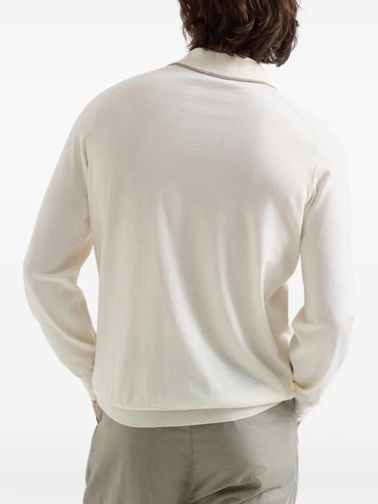 26SS 브루넬로 쿠치넬리 반팔 티셔츠 MIS806005 CON63 PANAMA - BRUNELLO CUCINELLI