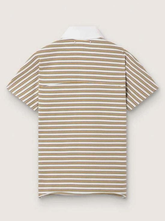 26SS 골든구스 폴로 티셔츠 GWP02189P002390 12364 OFF WHT SEA TRTL - GOLDEN GOOSE