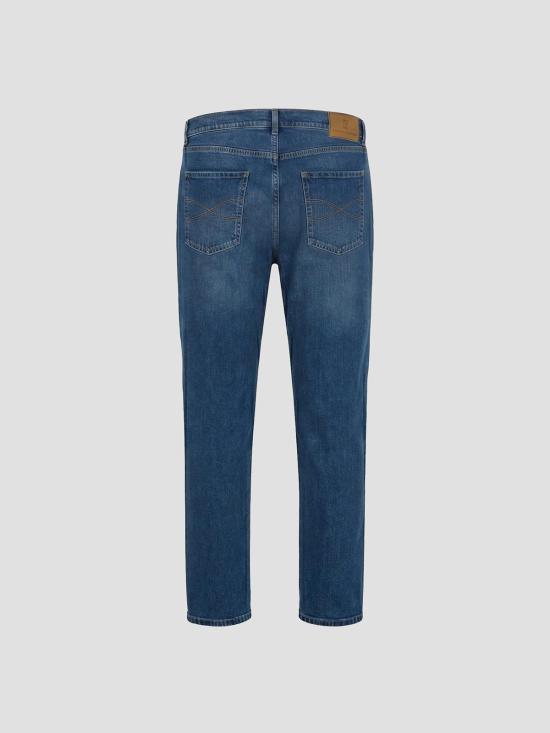 26SS 브루넬로 쿠치넬리 워시드 스트레이트 핏 데님 팬츠 M283PO1090 C1471 DENIM MEDIO - BRUNELLO CUCINELLI