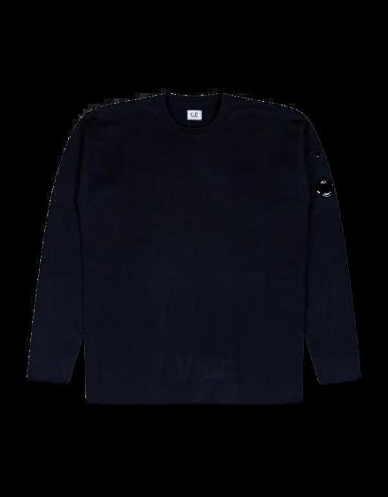 26SS 씨피 컴퍼니 코튼 씨 아일랜드 렌즈 스웨터 20CMKN097A110560A 888 TOTAL ECLIPSE