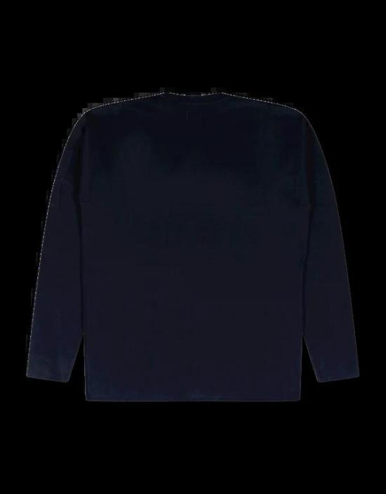 26SS 씨피 컴퍼니 코튼 씨 아일랜드 렌즈 스웨터 20CMKN097A110560A 888 TOTAL ECLIPSE - C.P. COMPANY