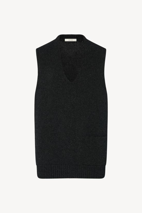25FW 더로우 Marte 캐시미어 베스트 10409Y120 CCM CHARCOAL MLNG