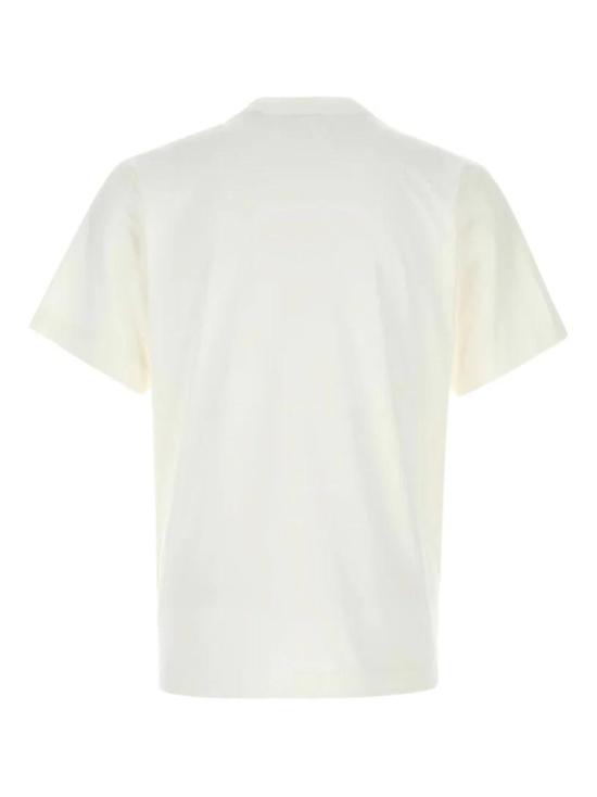 26SS 버버리 로고 코튼 티셔츠 8122389 B7078 CHALK - BURBERRY