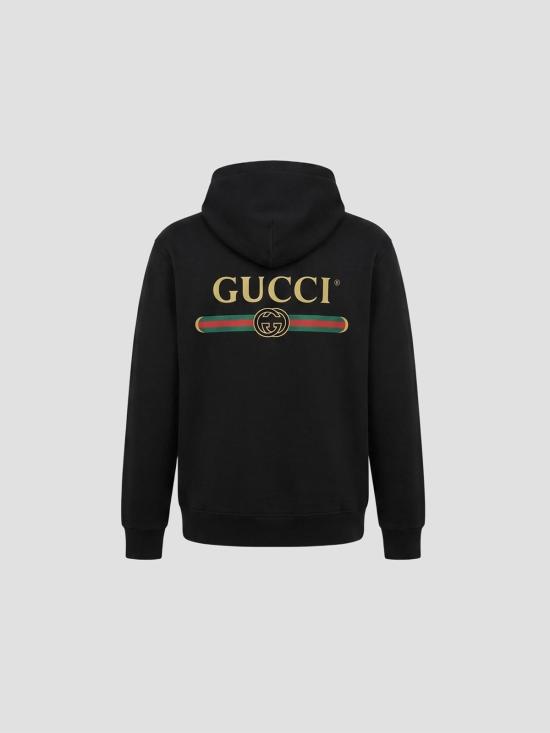 26SS 구찌 로고 프린트 캐시미어 블렌드 집 자켓 864623XJHT8 1152 BLACK MC - GUCCI