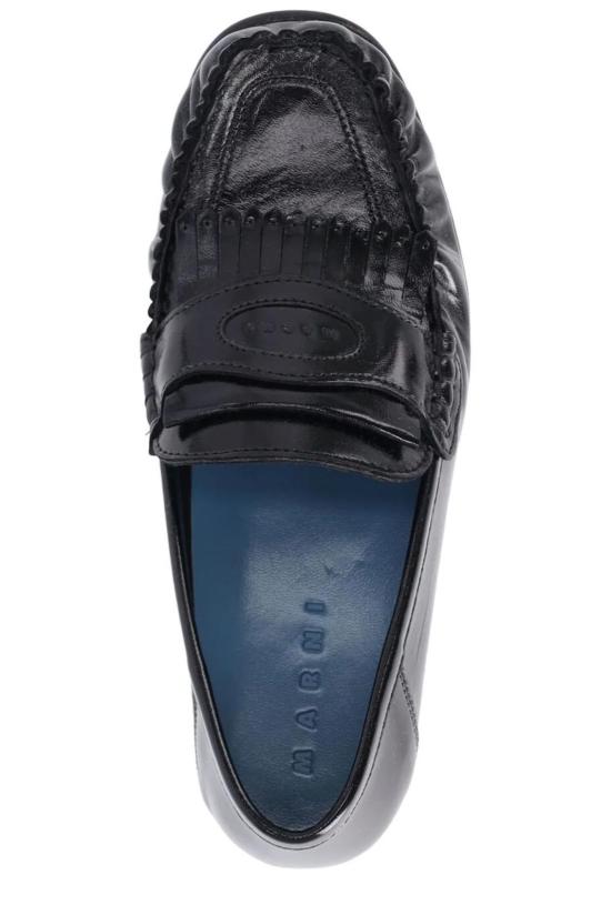 26SS 마르니 로퍼 MOMS006901P4574 00N99 BLACK - MARNI