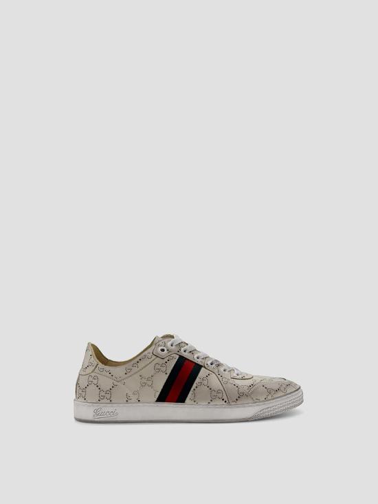 26SS 구찌 스니커즈 865087AAGGP 9166 WHITE VRV