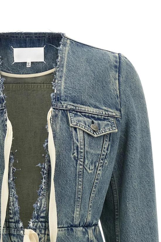 26SS 마르지엘라 데님 자켓 S29AM0412M30066 962 ICE BLUE - MAISON MARGIELA