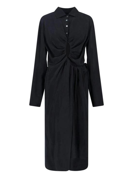 26SS 마르지엘라 롱 원피스 S29DD0057M35901 900 BLACK