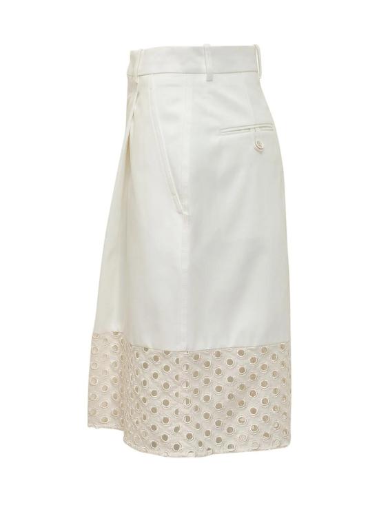 26SS 마르니 스트레이트 팬츠 PAMA0640Q9UTC567 00W01 LILY WHITE - MARNI