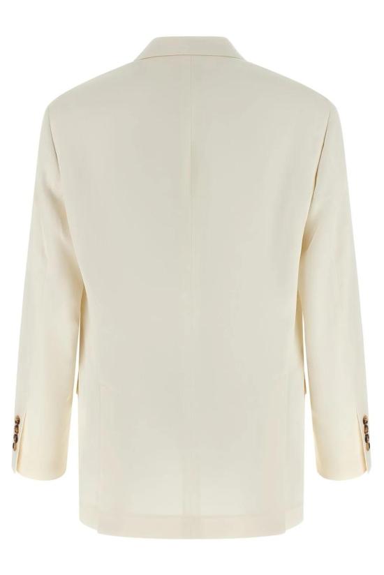 26SS 브루넬로 쿠치넬리 자켓 MR4788BPC C1010 OFF WHITE - BRUNELLO CUCINELLI