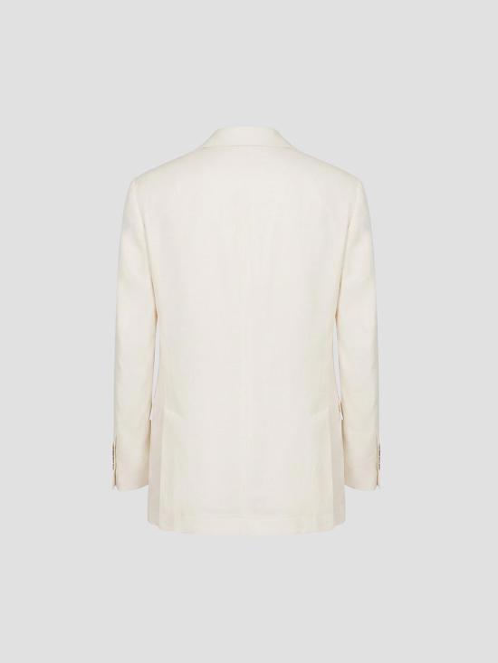 26SS 브루넬로 쿠치넬리 수트 자켓 MR4788BPC C1010 OFF WHITE - BRUNELLO CUCINELLI