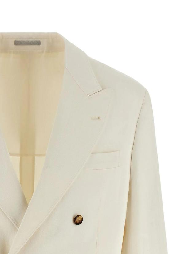 26SS 브루넬로 쿠치넬리 자켓 MR4788BPC C1010 OFF WHITE - BRUNELLO CUCINELLI