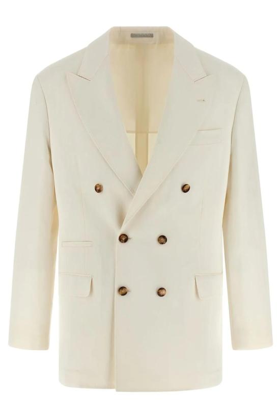 26SS 브루넬로 쿠치넬리 자켓 MR4788BPC C1010 OFF WHITE