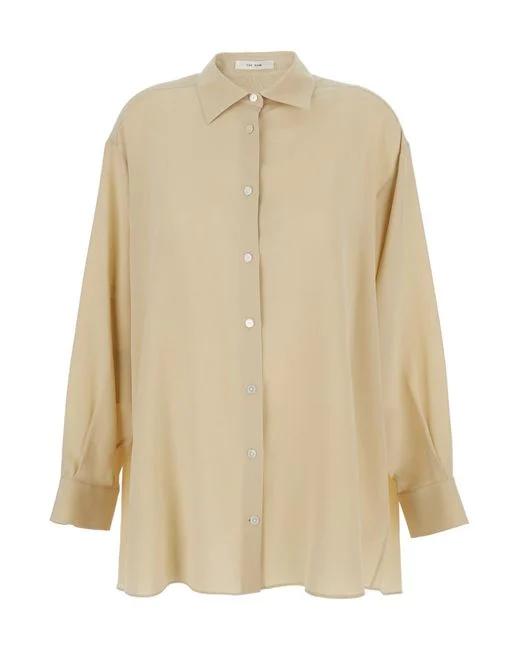 25FW 더로우 루카 코튼 셔츠 5648W4296 BTT BUTTER