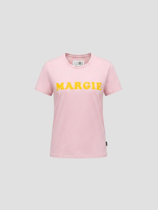 26SS MM6 메종마르지엘라 반팔 티셔츠 S62GD0212M20108 224 FADED PINK