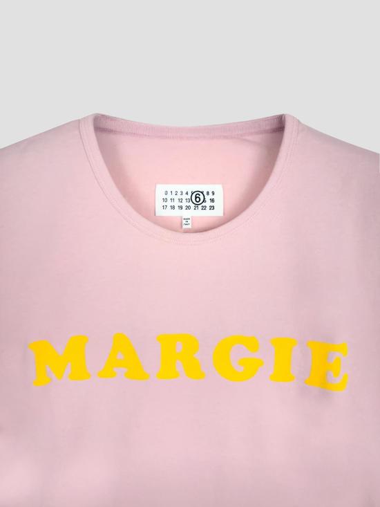 26SS MM6 메종마르지엘라 반팔 티셔츠 S62GD0212M20108 224 FADED PINK - MM6 MAISON MARGIELA