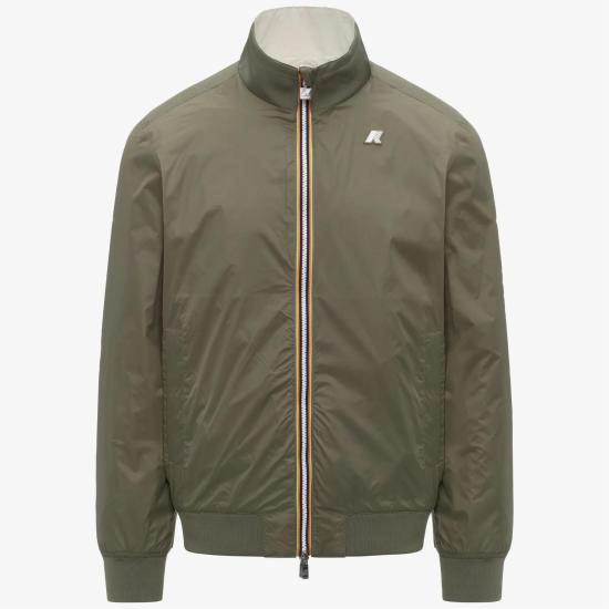 26SS 까웨 자켓 K8135PW B0L BEIGE LT GREEN LICHEN - K-WAY