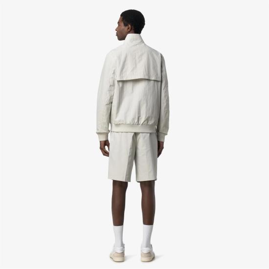 26SS 까웨 자켓 K8135PW B0L BEIGE LT GREEN LICHEN - K-WAY