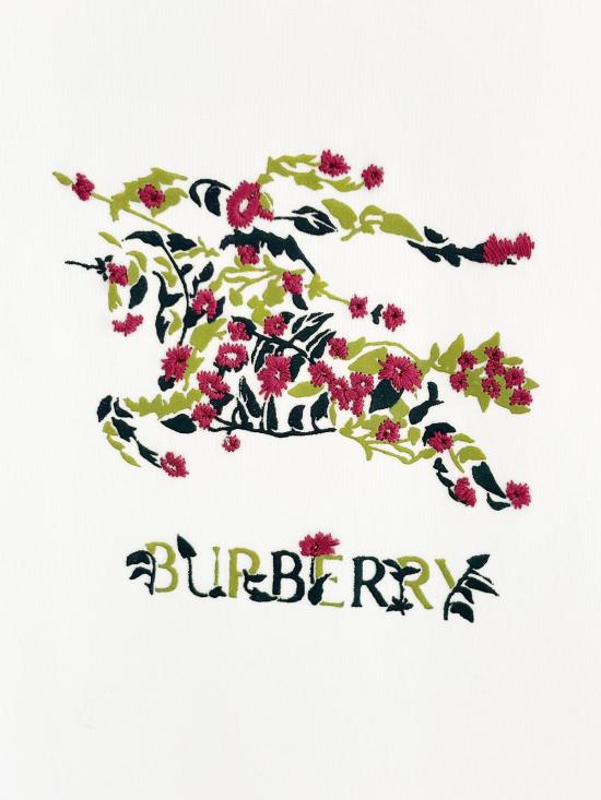 26SS 버버리 반팔 티셔츠 8118964 B7078 CHALK - BURBERRY