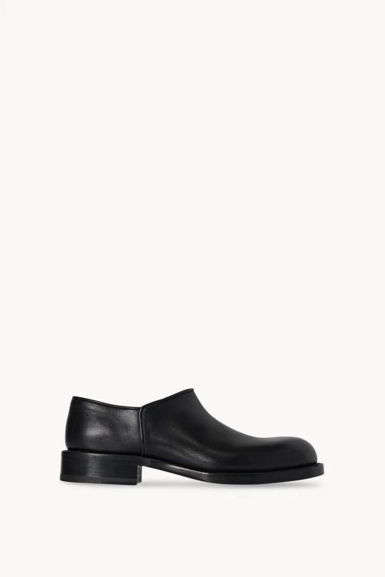 25FW 더로우 노빌리스 버클 레더 부츠 F1757L58 BLK BLACK