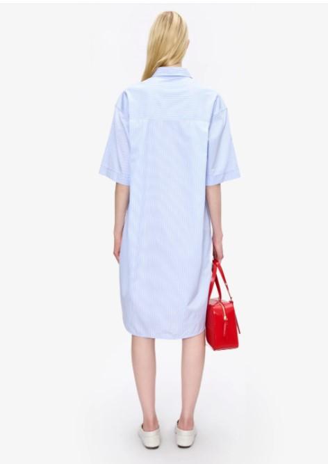 26SS 아페쎄 미디 원피스 COHNOF35283 IAB BLEU CLAIR - A.P.C.