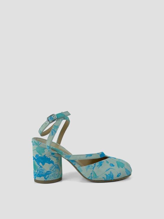 26SS 마르지엘라 타비 펌프스 샌들 S58WP0280P7658 H0A77 WHITE LIGHT BLUE