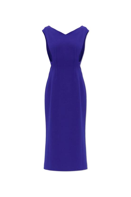 26SS 질샌더 롱 원피스 J03CT0620J70218 427 BLUEBELL