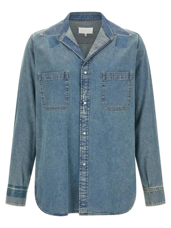 26SS 마르지엘라 데님 셔츠 S67DT0025S30815 968 ICE BLUE