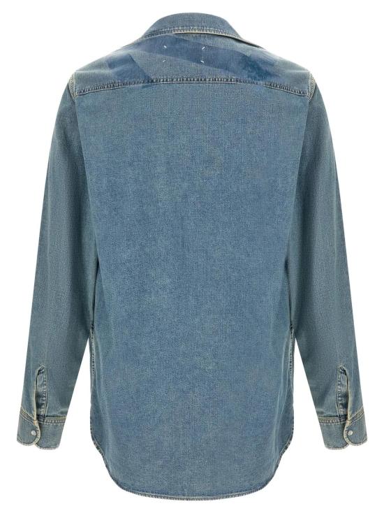 26SS 마르지엘라 데님 셔츠 S67DT0025S30815 968 ICE BLUE - MAISON MARGIELA