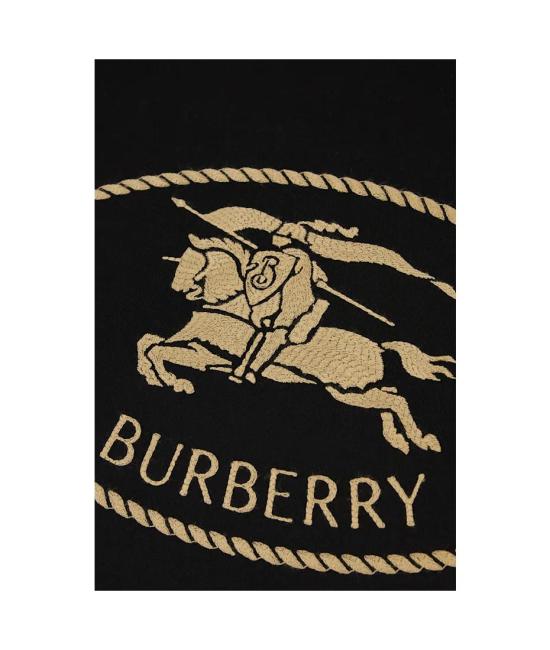 26SS 버버리 나이트 스탬프 코튼 티셔츠 8111658 A1189 BLACK - BURBERRY