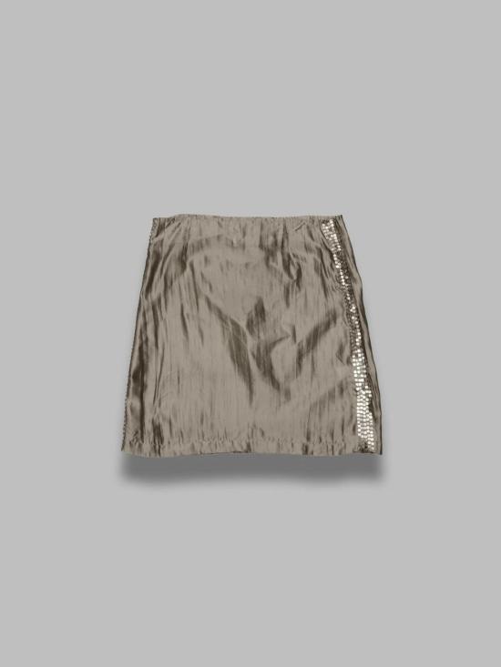 26SS 기마구아스 미디 스커트 RWS2603040 16 GREY