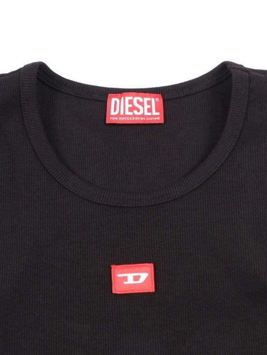 26SS [키즈] 디젤 티셔츠 J02594KYAZY K900 BLACK - DIESEL