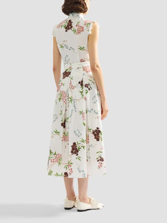 26SS 에르뎀 민소매 티셔츠 SS26T1251518015 FRENCHCHINTZ WHITE - ERDEM