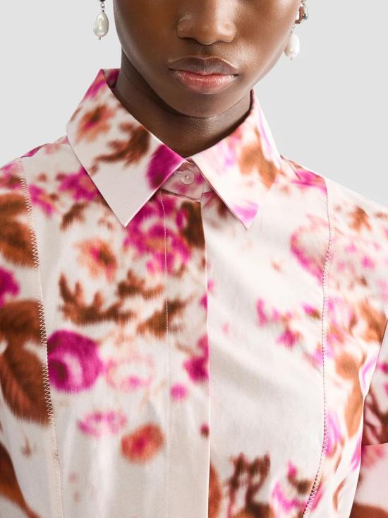 26SS 에르뎀 미디 원피스 SS26D19751525019 ROSEBOUQUET Pink - ERDEM